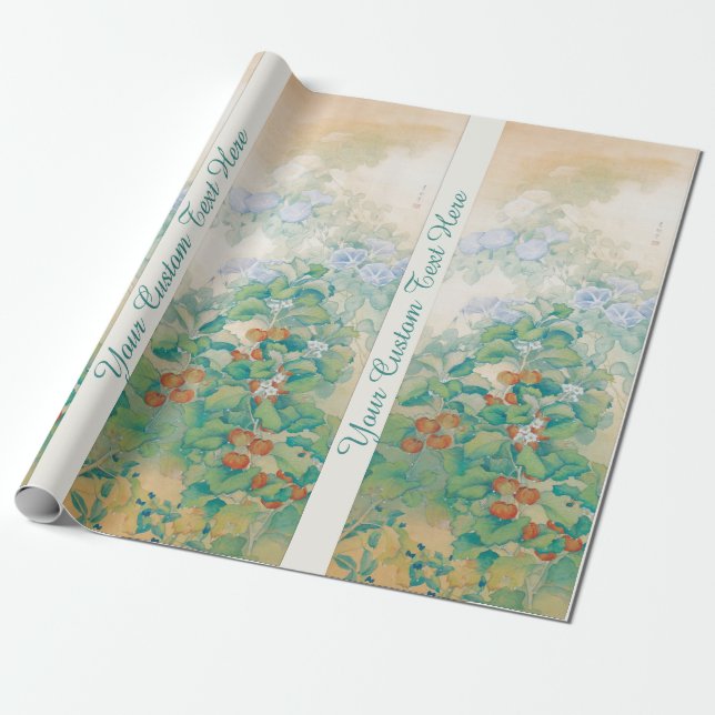 Cadeau Papier d'emballage japonais (Déroulé)