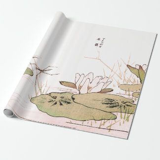 Cadeau Papier d'emballage japonais de protection de lis