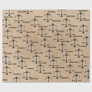 Cadeau Papier d'emballage juridique
