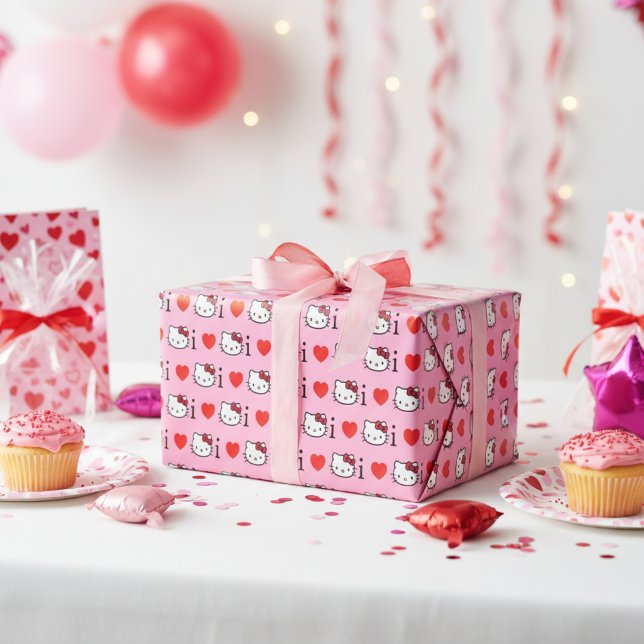 Cadeau Papier d'emballage Kitty (Créateur téléchargé)