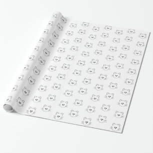 Cadeau Papier d'emballage Kitty