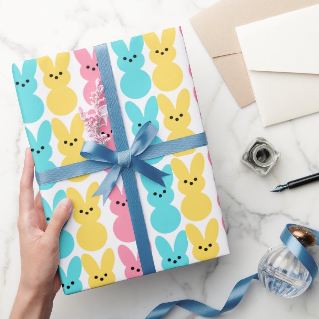 Cadeau Papier d'emballage Lapin Coloré (Cadeaux)