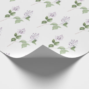 Cadeau Papier d'emballage lilas