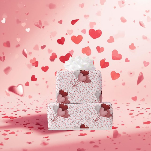 Cadeau Papier d'emballage Love Vibes (Créateur téléchargé)