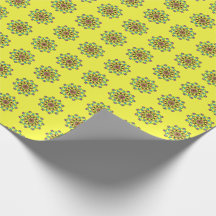 papier d'emballage magique pour l'art des champign