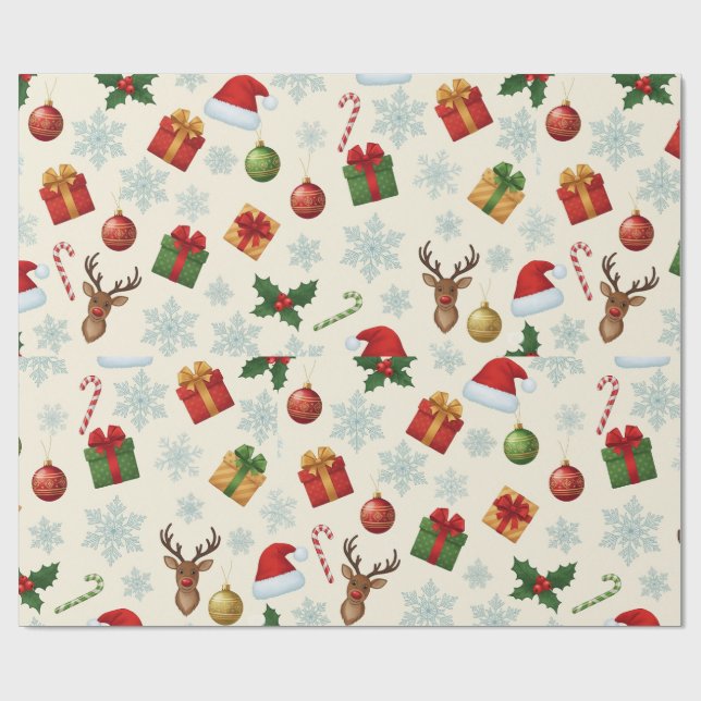 Cadeau Papier d'emballage mat 76 x 183 cm (Plat)