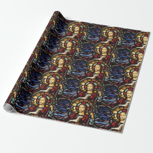 Cadeau Papier d'emballage mat de "bon berger", 30" x 6'