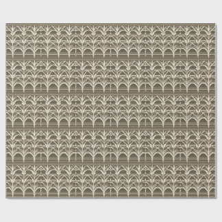 Cadeau Papier d'emballage mat Design numérique 3D Coloré