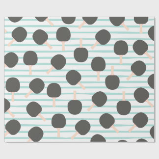 Cadeau Papier d'emballage mignon tennis de table