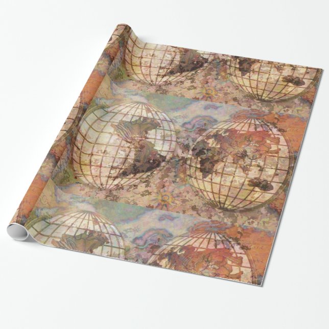 Cadeau Papier d'emballage mondial (Déroulé)