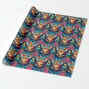 Cadeau Papier d'emballage Monster Art