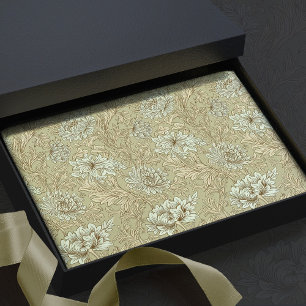 Cadeau Papier d'emballage motif chrysanthème de William M