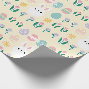 Cadeau Papier d'emballage motif de Pâques