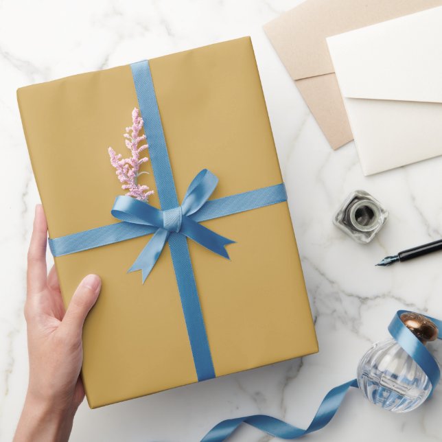 Cadeau Papier d'emballage Moutarde assourdi le plus vendu (Cadeaux)
