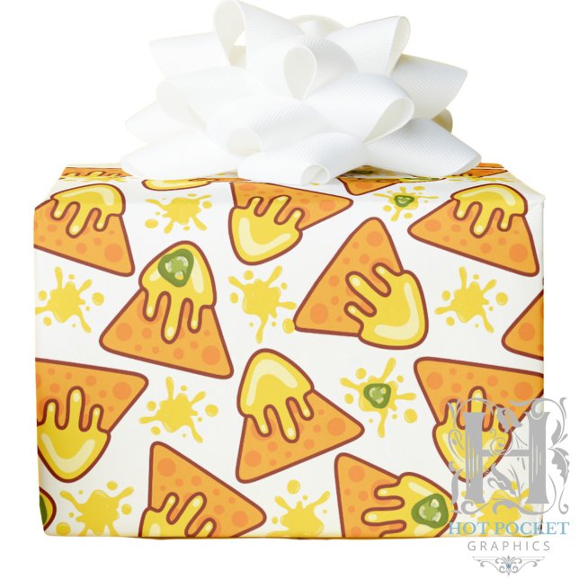 Cadeau Papier d'emballage Nachos & Jalapenos (Créateur téléchargé)