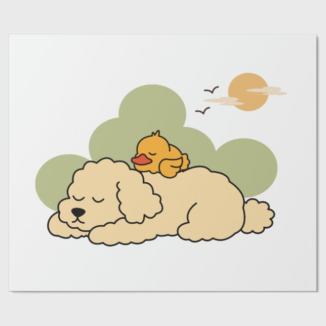 Cadeau Papier d'emballage Nap Buddies (Plat)