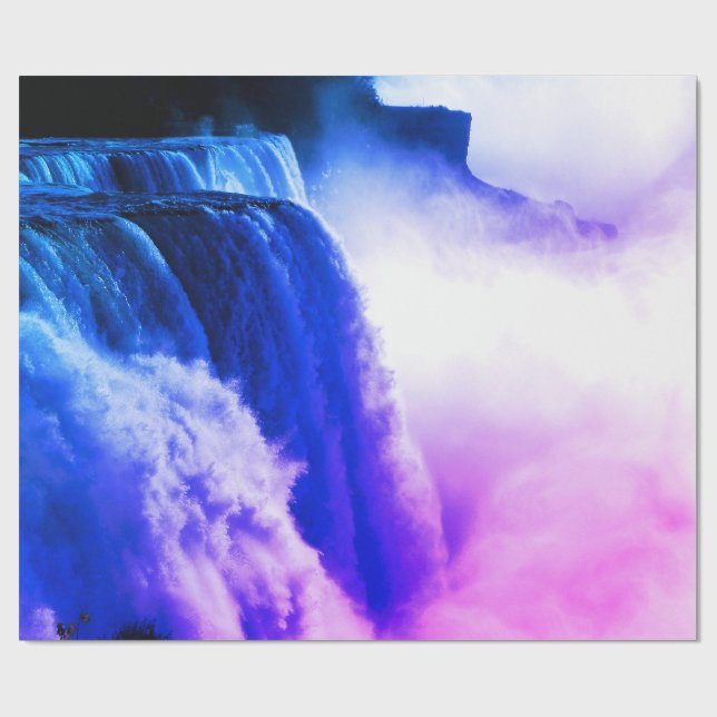 Cadeau Papier d'emballage Niagara Falls (Plat)