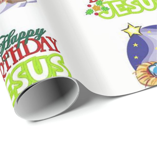 Cadeau Papier d'emballage Noël (Coin rond)