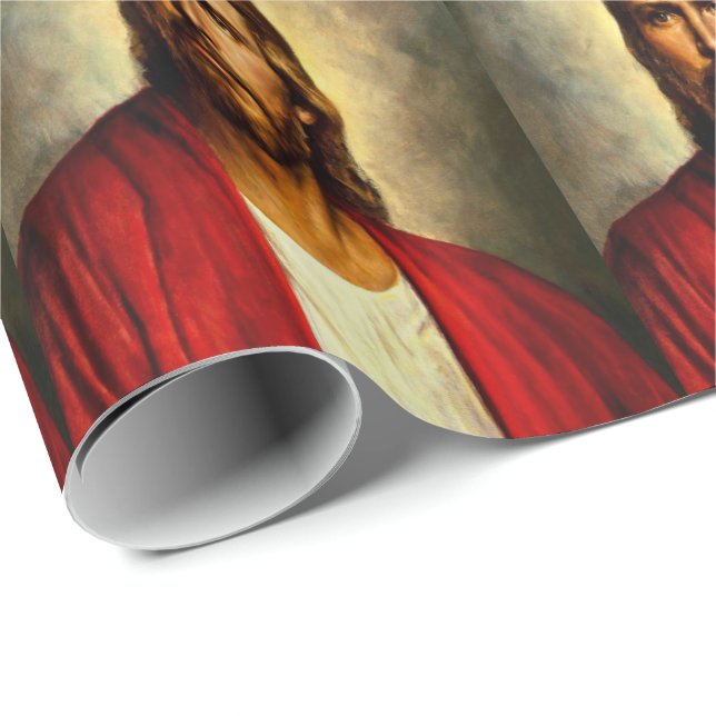 Cadeau Papier d'emballage Noël (Coin rond)