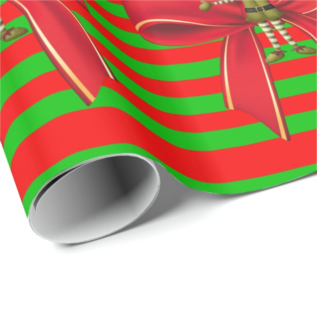 Cadeau Papier d'emballage Noël (Coin rond)