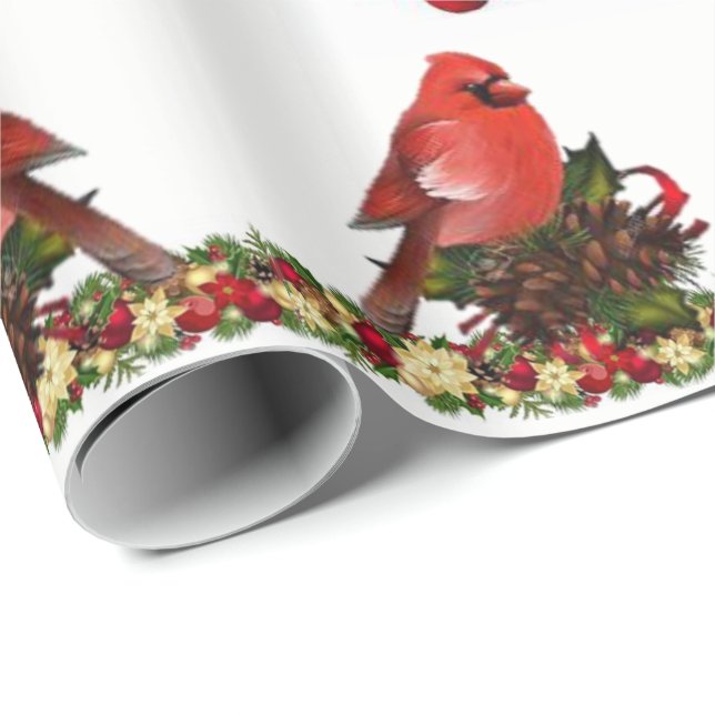 Cadeau Papier d'emballage Noël (Coin rond)