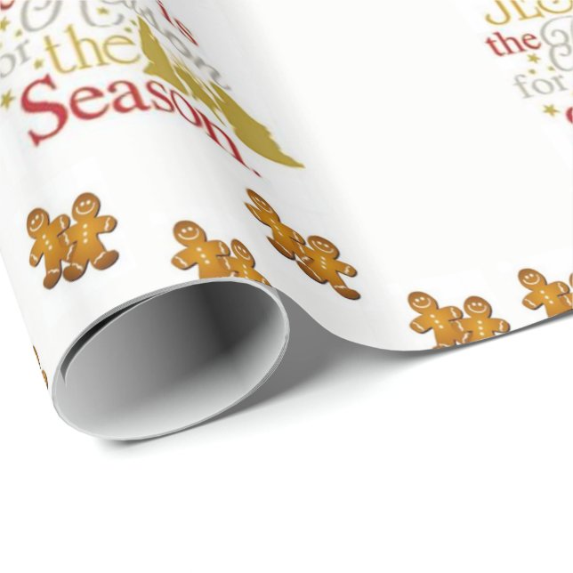 Cadeau Papier d'emballage Noël (Coin rond)