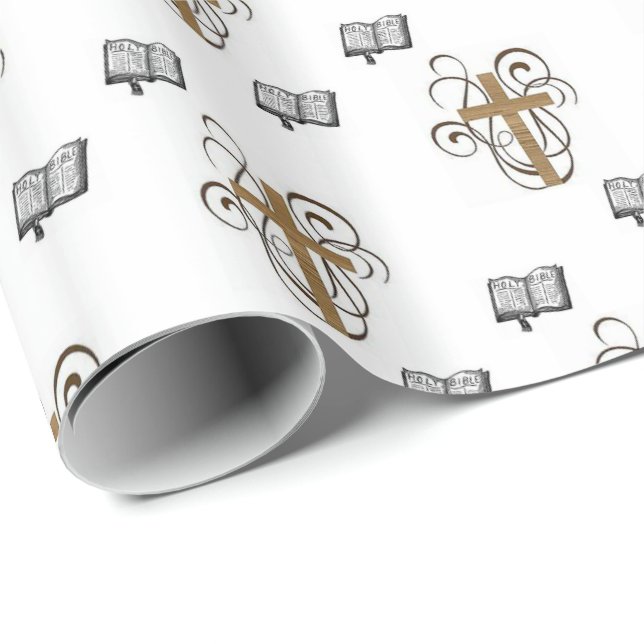 Cadeau Papier d'emballage Noël (Coin rond)