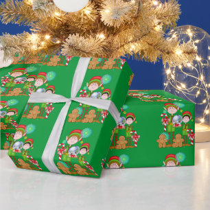 Cadeau Papier d'emballage Noël