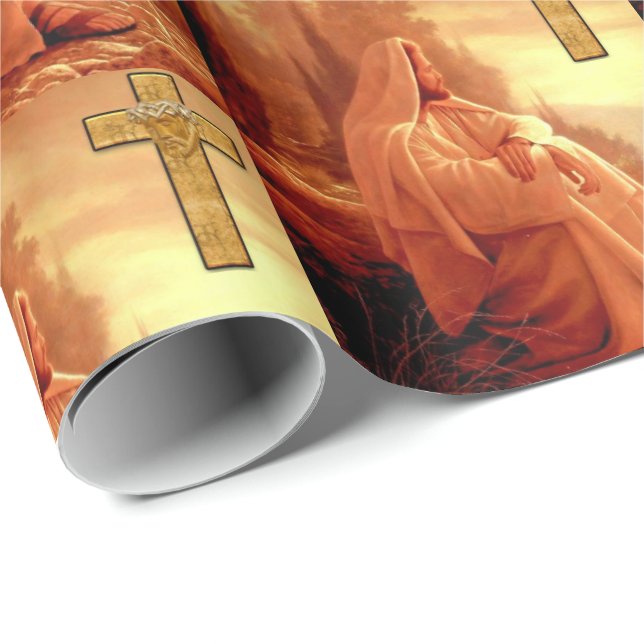 Cadeau Papier d'emballage Noël (Coin rond)