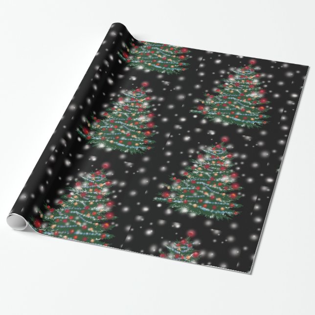 Cadeau Papier d'emballage Noël (Déroulé)