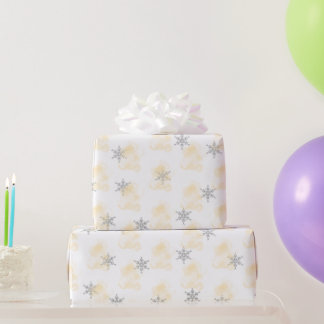 Cadeau Papier d'emballage Nuage/Neige