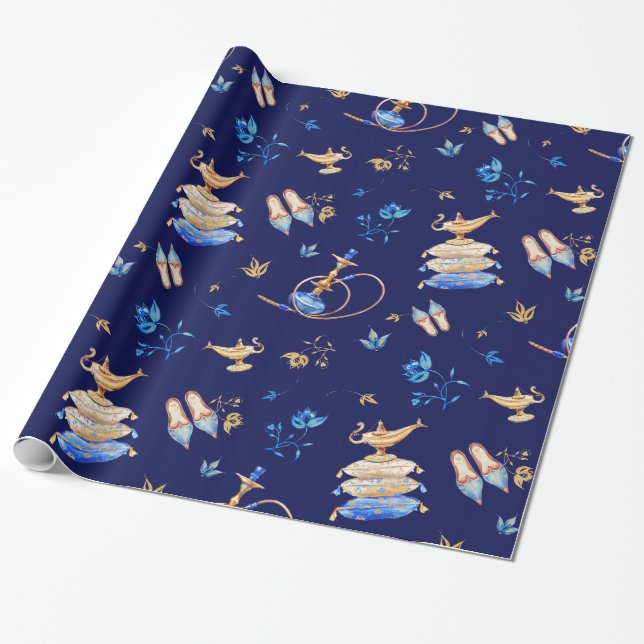 Cadeau Papier d'emballage Nuits arabes (Déroulé)