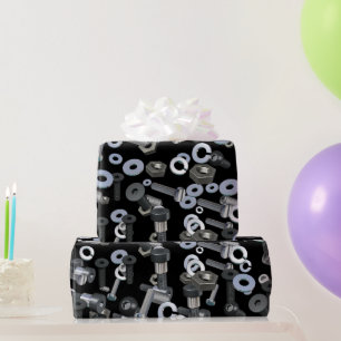 Cadeau Papier d'emballage - Nuts et boulons
