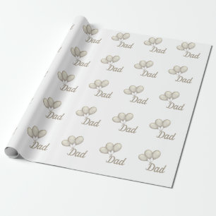 Cadeau Papier d'emballage papa personnalisé