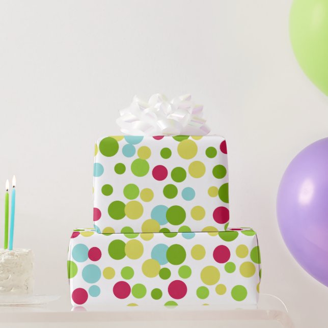 Cadeau Papier d'emballage Party Dots (Cadeaux de fête)
