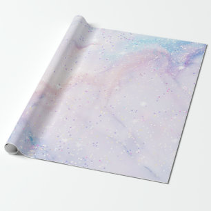 Cadeau Papier d'emballage Pastel Galaxy Stardust