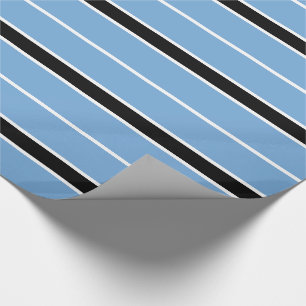Cadeau Papier d'emballage patriotique avec drapeau du Bot