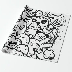 Cadeau Papier d'emballage PERSONNALISABLE