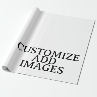 Cadeau Papier d'emballage personnalisé