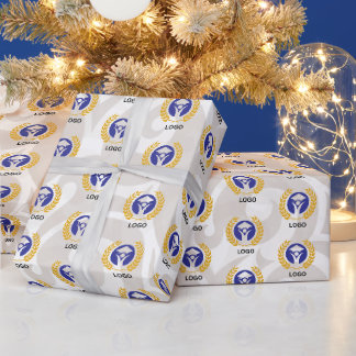Cadeau Papier d'emballage personnalisé avec motif répétit