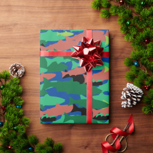 Cadeau Papier d'emballage personnalisé COULEURS École de