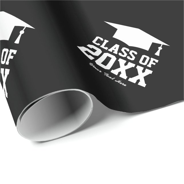 Cadeau Papier d'emballage personnalisé pour la fête de re (Coin rond)