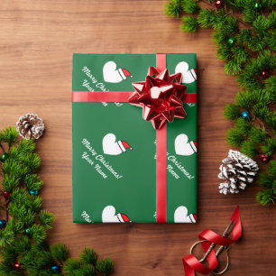Cadeau Papier d'emballage personnel de Noël Père Noël