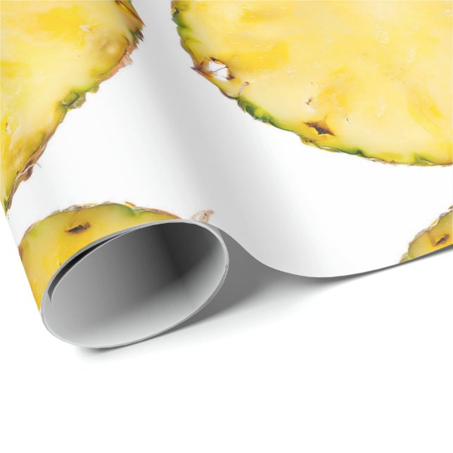 Cadeau Papier d'emballage - Pince à ananas (Coin rond)