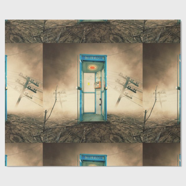 Cadeau Papier d'emballage post-apocalyptique (Plat)