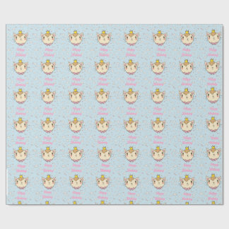 Cadeau Papier d'emballage pour anniversaire de chat