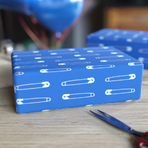 Cadeau Papier d'emballage pour Baby Shower Garçon Épingle