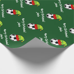 Cadeau Papier d'emballage pour ballon de football elf de