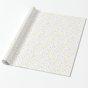 Cadeau Papier d'emballage pour bébé fille mignon