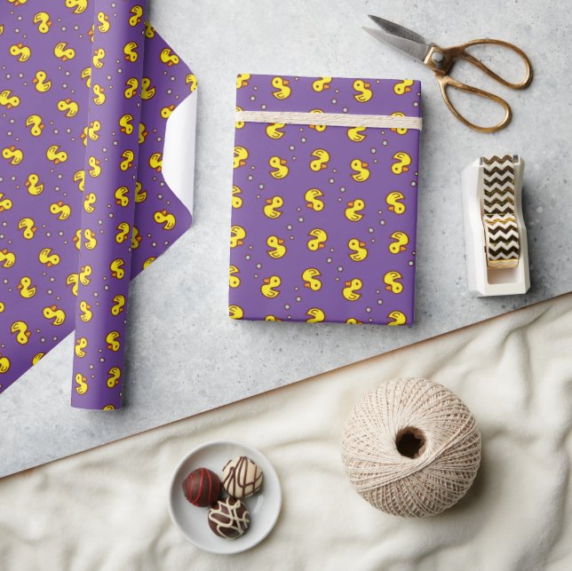 Cadeau Papier d'emballage pour canard jaune (Artisanat)